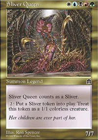 スリヴァーの女王 (Sliver Queen) / STH / 日本語版 / R #129 / 多色
